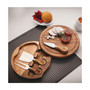Disney's Beauty The Beast Acacia Brie Cheese Cutting Board Tools Set