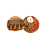 Disney's Beauty The Beast Acacia Brie Cheese Cutting Board Tools Set