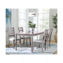Max Meadows Laminate 5-Pc Dining Set (Rectangular Table + 4 Side Chairs)