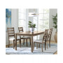 Max Meadows Laminate 5-Pc Dining Set (Rectangular Table + 4 Side Chairs)