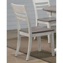 Transitional Back Side Chair, Set of 2