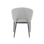 Renee Black Metal Chair