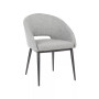 Renee Black Metal Chair