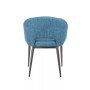 Renee Black Metal Chair