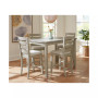 Max Meadows Laminate 5-Pc. Dining Set (Rectangular Gathering Table & 4 Counter Height Chairs)