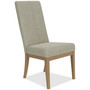 Davie Rectangle Dining 5pc Set (Table + 4 Upholstered Side Chair)