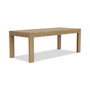 Davie Rectangle Dining 5pc Set (Table + 4 Upholstered Side Chair)