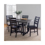 5 Piece Distressed Dining Set