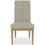 Davie Rectangle Dining 7pc (Table + 2 Upholstered Chair + 4 Side Chair Upholstered Seat Ladder Back)