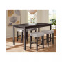 Max Meadows Laminate 5-Pc. Dining Set (Rectangular Counter Height Table & 4 Backless Stools)