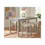 Max Meadows Laminate 5-Pc. Dining Set (Rectangular Counter Height Table & 4 Backless Stools)