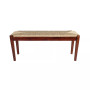 Indoor or Outdoor Seagrass Bench