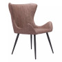 37" Steel, Polyurethane Alejandro Dining Chair