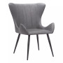 37" Steel, Polyurethane Alejandro Dining Chair