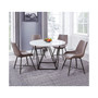 Ramona 5-Pc. Dining Set, (Round Table & 4 Side Chairs)