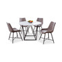 Ramona 5-Pc. Dining Set, (Round Table & 4 Side Chairs)