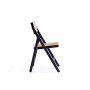 Pullman 4-Piece Ash Wood and Natural Cane Folding Dining Chair