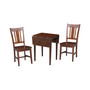 Small Dual Drop Leaf Table With 2 San Remo Chairs