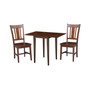 Small Dual Drop Leaf Table With 2 San Remo Chairs