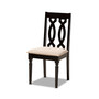 Anise Modern and Contemporary Fabric Upholstered 5 Piece Dining Set