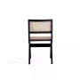Hamlet 2-Piece Ash Wood and Natural Cane Rectangular Seat Dining Chair
