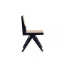 Hamlet 2-Piece Ash Wood and Natural Cane Rectangular Seat Dining Chair