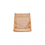 Pullman 2-Piece Ash Wood and Natural Cane Folding Dining Chair