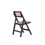 Pullman 2-Piece Ash Wood and Natural Cane Folding Dining Chair