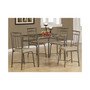 5 Piece Microfiber Dining Set