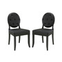 Button Dining Side Chair Set of 2