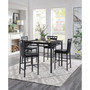 Madeline Counter Height Dining 5pc Set, (Table and 4 Chairs)