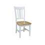 42" Dual Drop Leaf Table with 2 San Remo Splatback chairs, 3 Piece Dining Set