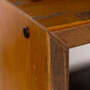 42" Solid Rustic Reclaimed Wood Entry Bench - Amber