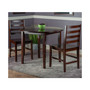 Clayton 3-Piece Drop Leaf Table with 2 Ladderback Chairs Set