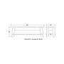 Durango Wood Entryway and Dining Bench