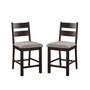 Inverna Counter Height Chairs, Set of 2
