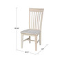 Tall Mission Chairs, Set of 2