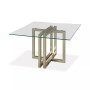 Emila 48" Square Glass Mix and Match Dining Table, Created for Macy's