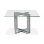 Emila 48" Square Glass Mix and Match Dining Table, Created for Macy's