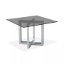 Emila 48" Square Glass Mix and Match Dining Table, Created for Macy's