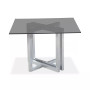 Emila 48" Square Glass Mix and Match Dining Table, Created for Macy's