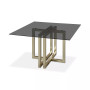 Emila 48" Square Glass Mix and Match Dining Table, Created for Macy's