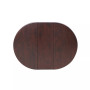 36" Round Top Pedestal Table with 12" Leaf