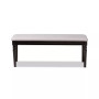 Giovanni Modern and Contemporary Fabric Upholstered Dining Bench