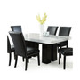 Camila 70" Rectangle Marble Dining Table