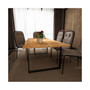 Live edge Solid Wood Dining Table