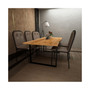 Live edge Solid Wood Dining Table