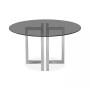 Emila 54" Round Glass Mix and Match Dining Table, Created for Macy's