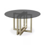 Emila 54" Round Glass Mix and Match Dining Table, Created for Macy's