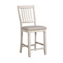 Sonora Antique White Pub Chair (Set of 2)